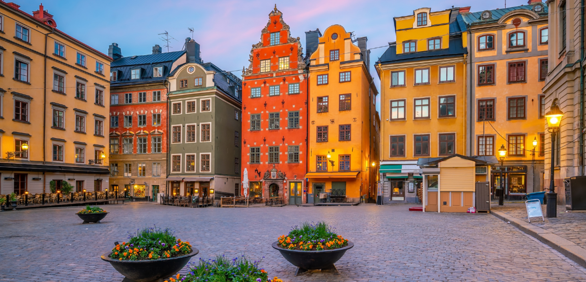 Le quartier de Gamla Stan, la vieille ville