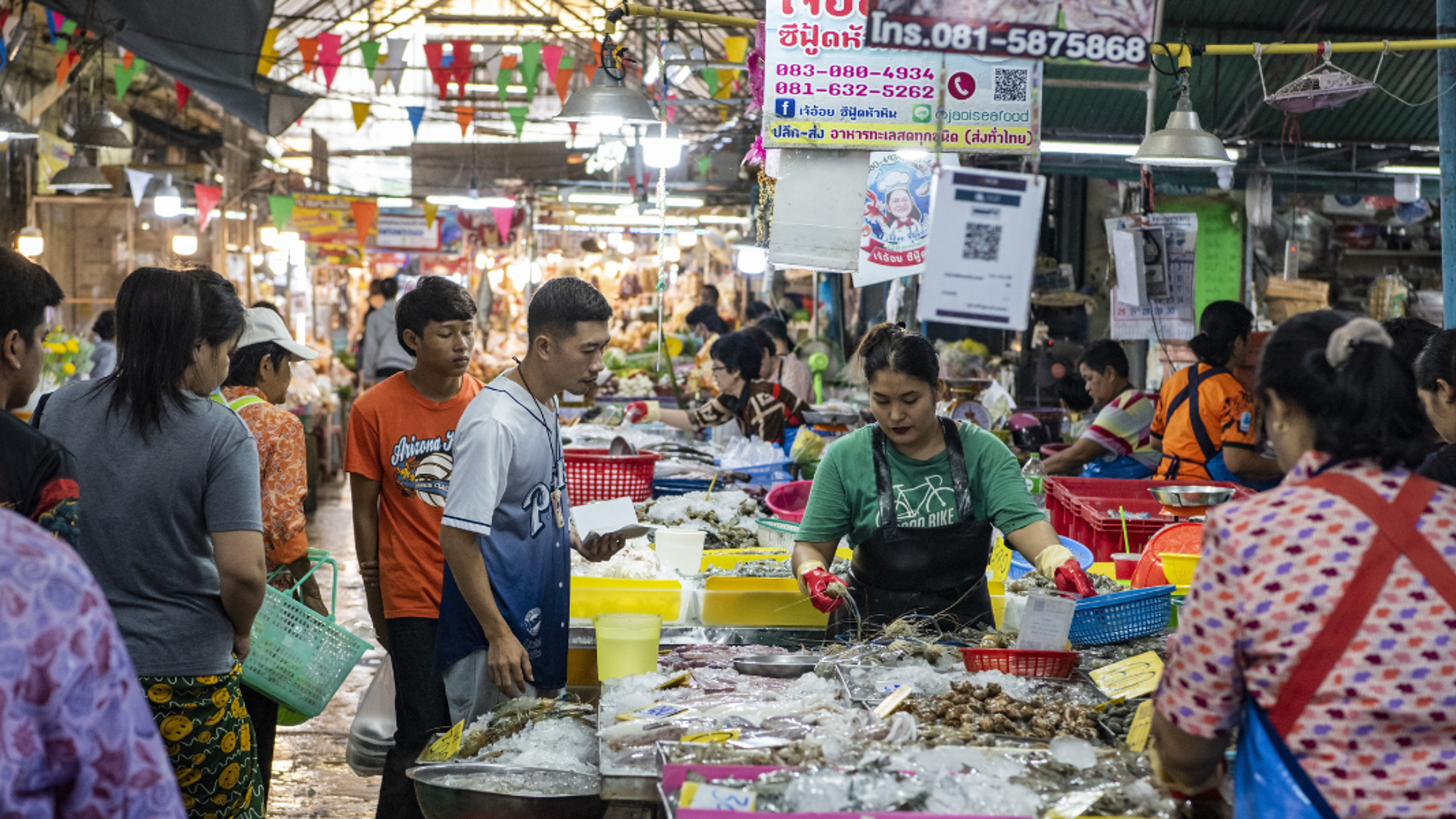 La vie locale sur les food markets, Huo Hin - Jours 9, 10, 11 et 12