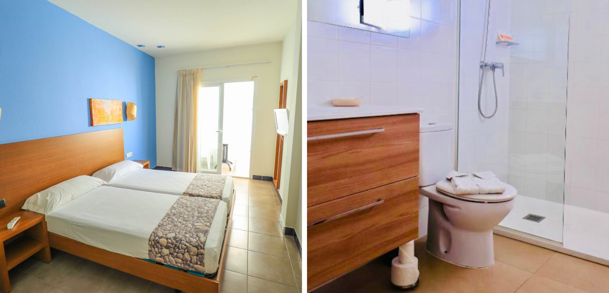 Chambre twin à partager