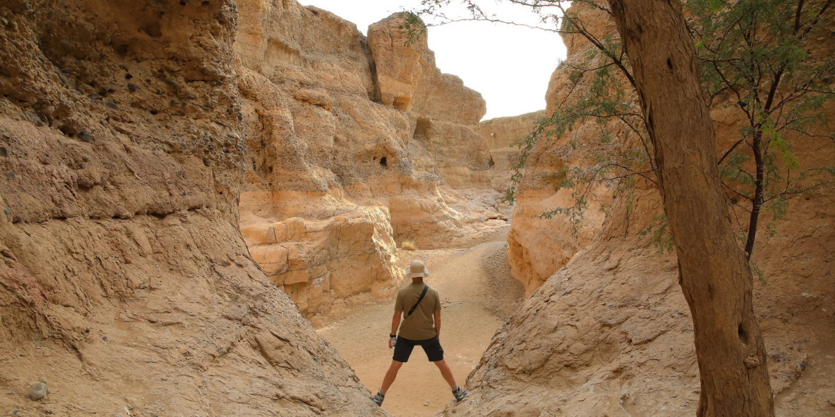 A la conquête du Canyon de Sesriem...