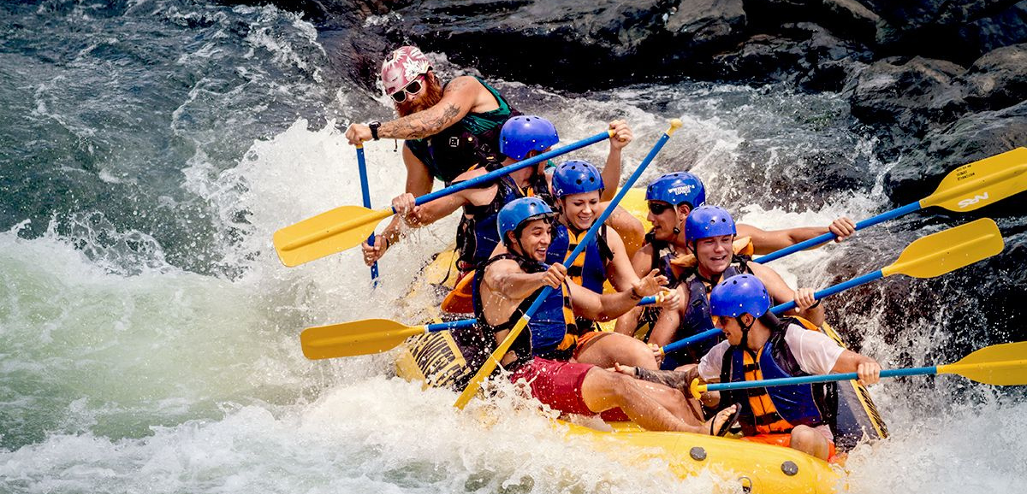 En rafting sur les rivières Aragvi Blanche et Noire