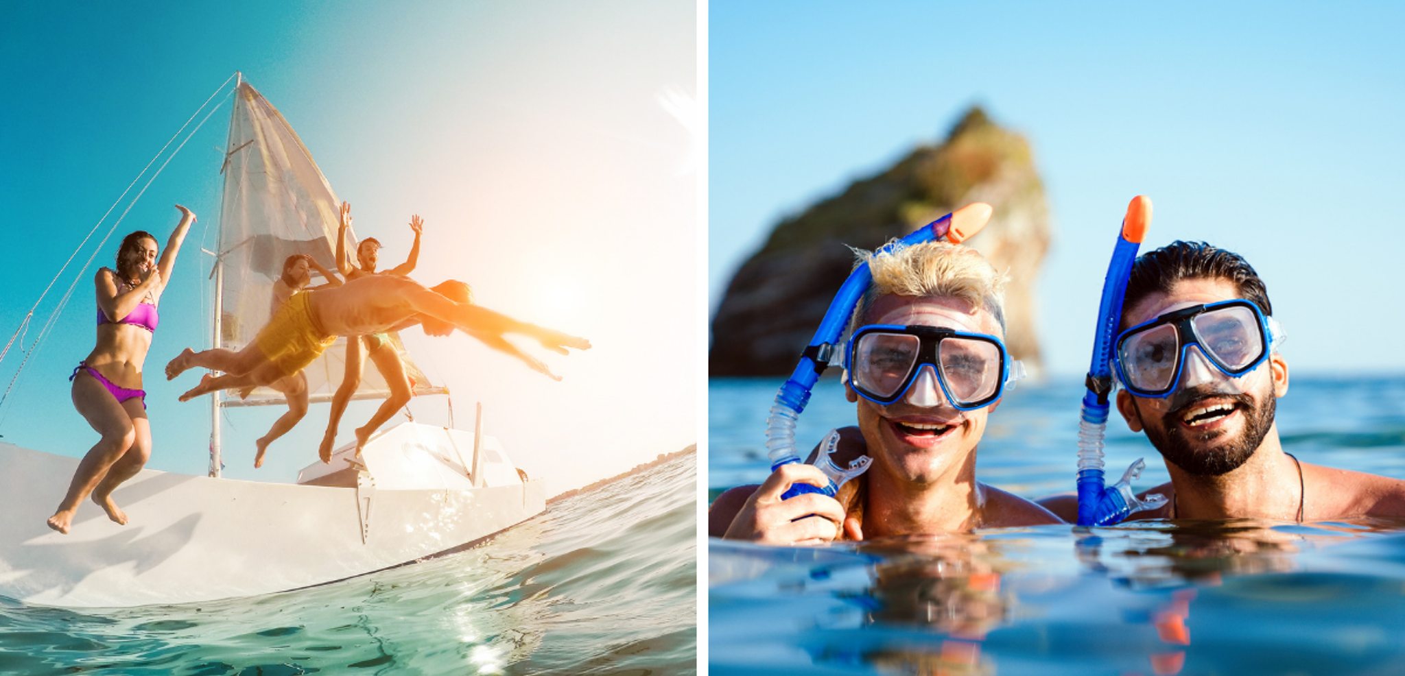 Baignades et snorkeling au programme