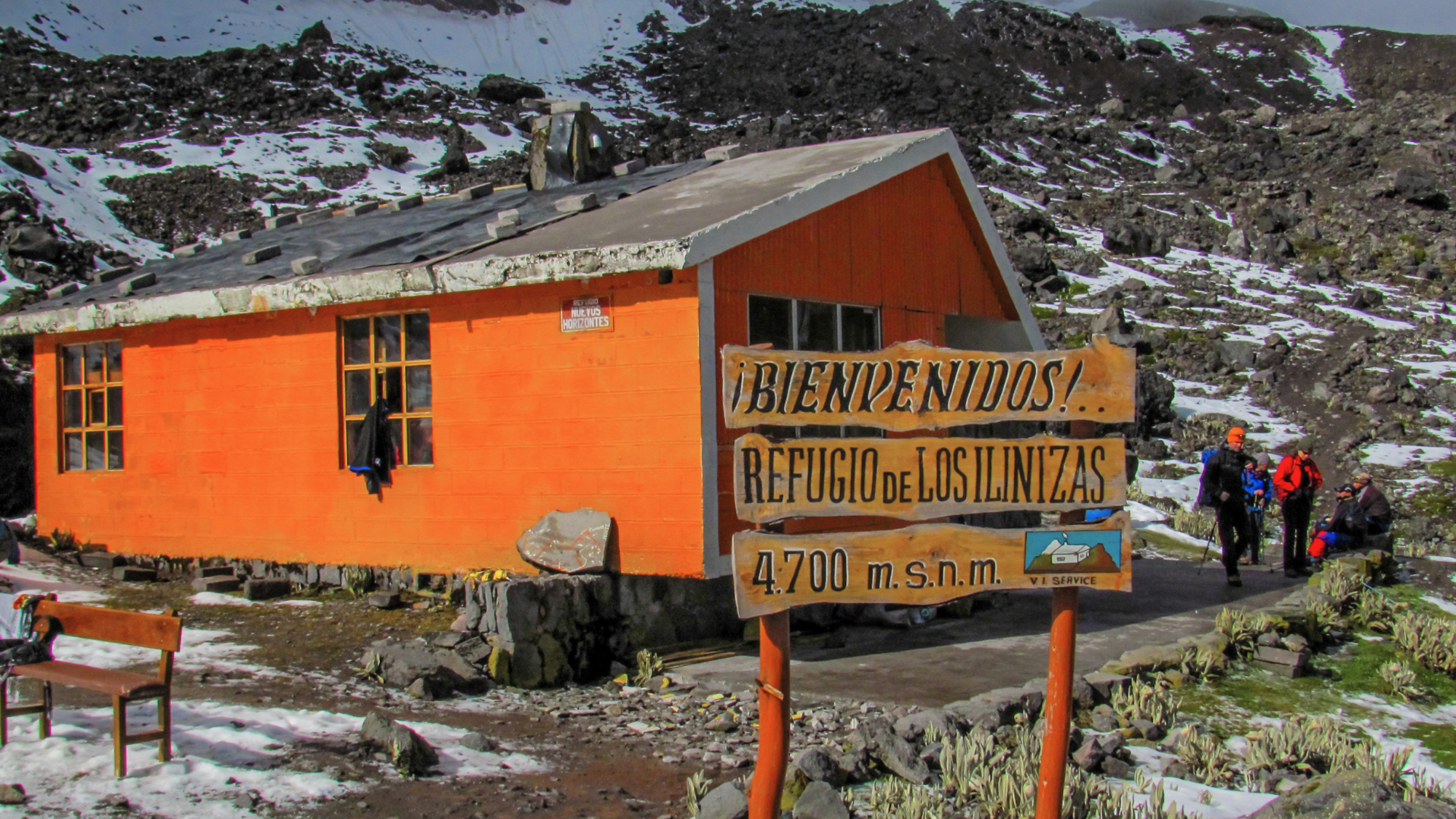 Refuge Nuevos Horizontes, Volcan Illiniza, Equateur ©Shutterstock.com