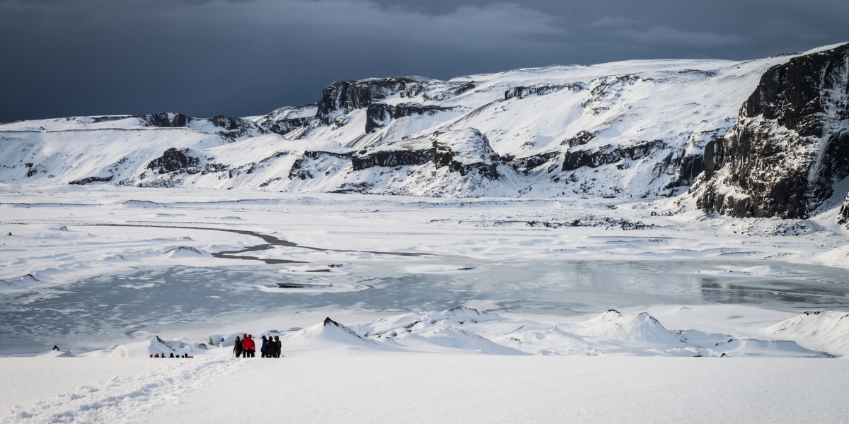 Glacier d'Eyjafjallajokull