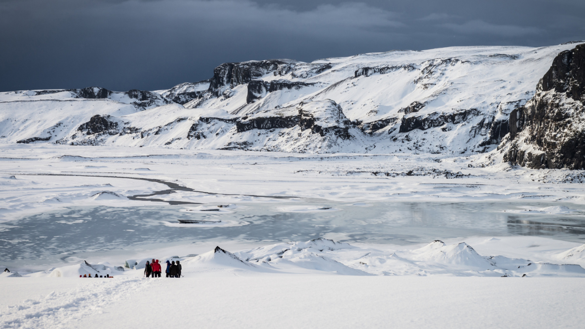 Glacier d'Eyjafjallajokull