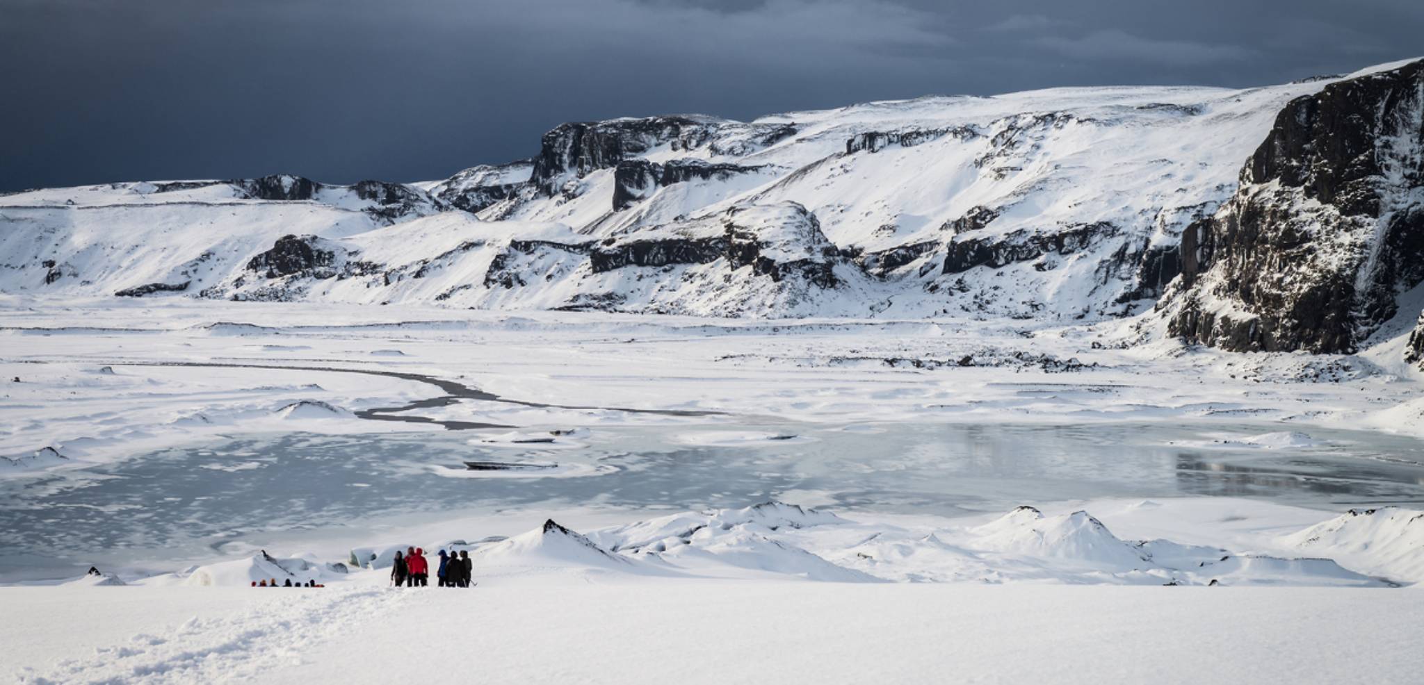 Glacier d'Eyjafjallajokull