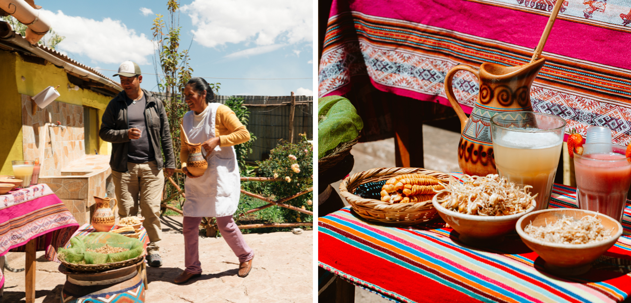 L'accueil chaleureux des locaux
