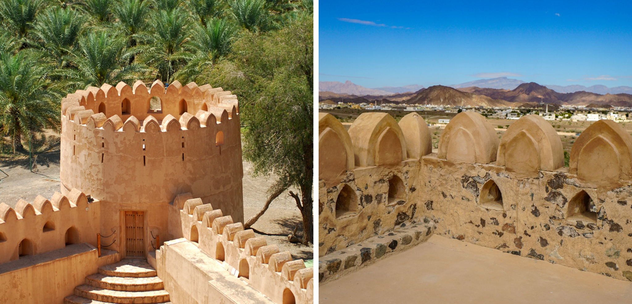 Et des visites : le château-fort de Jibreen