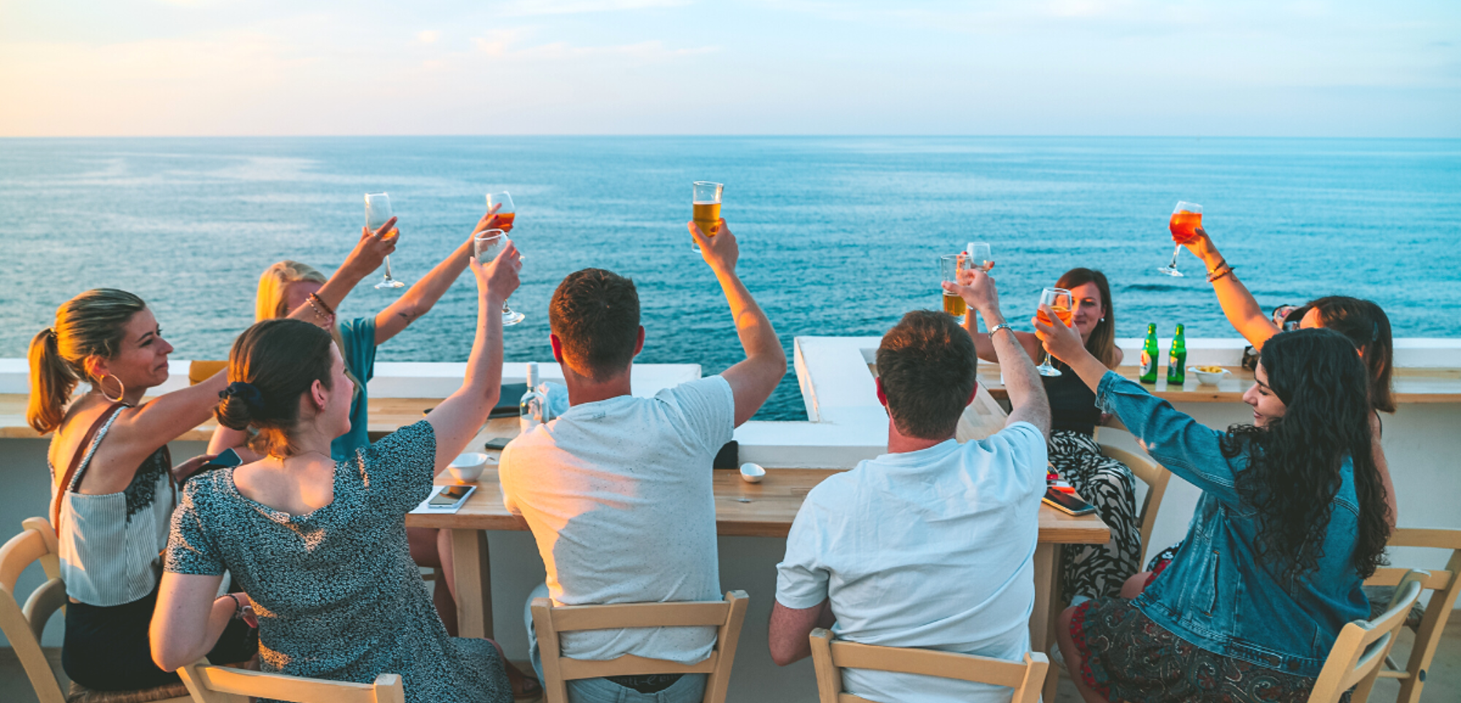 Sans oublier de trinquer à votre voyage !