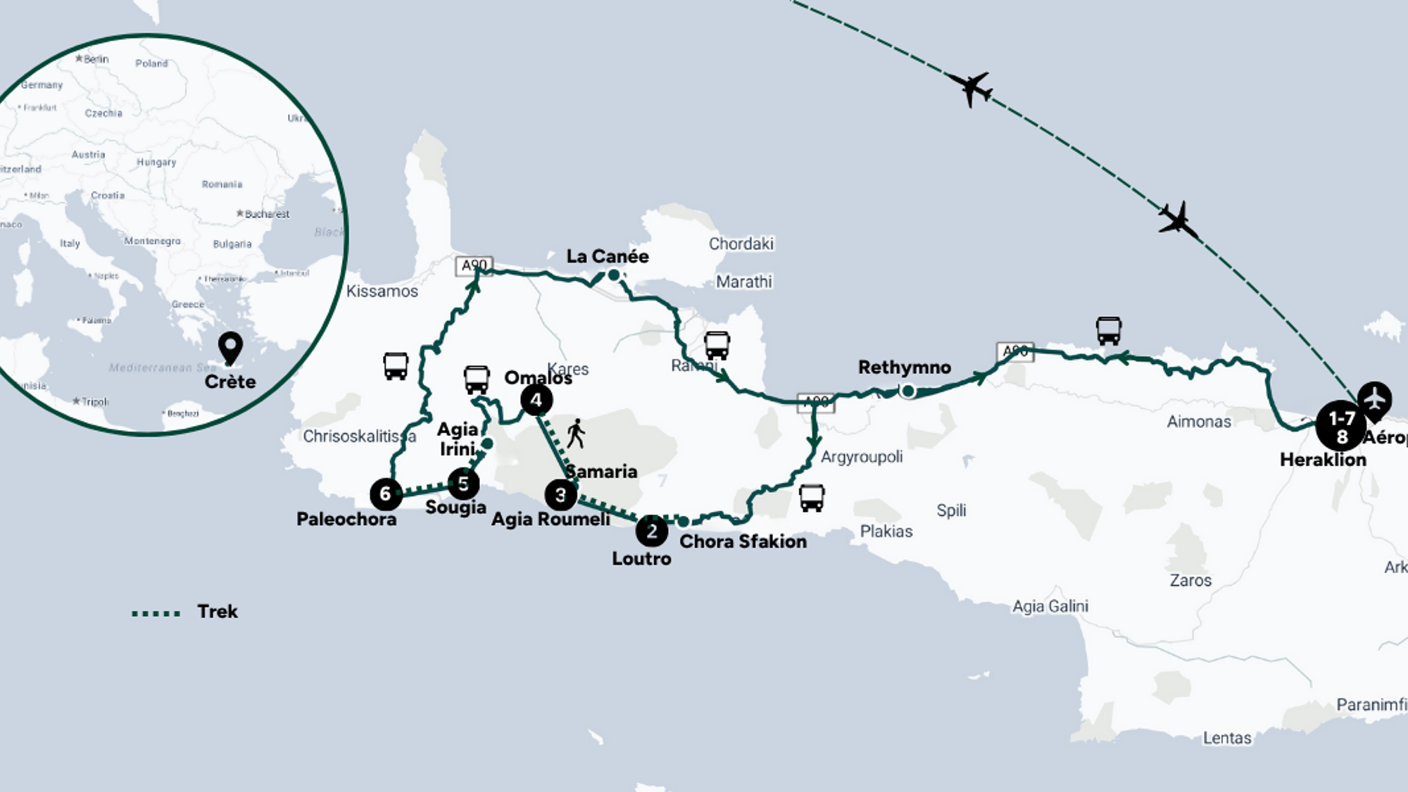 Ton itinéraire entre terre et mer