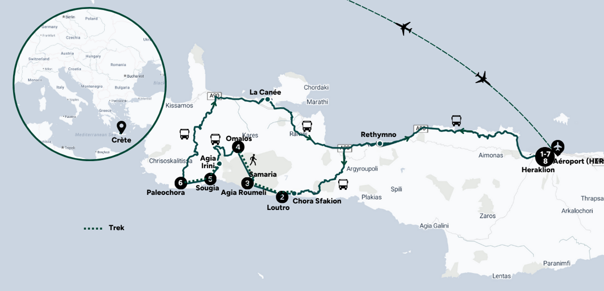 Ton itinéraire entre terre et mer