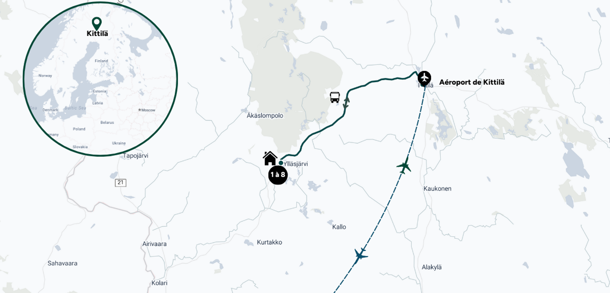 L'itinéraire de ton aventure