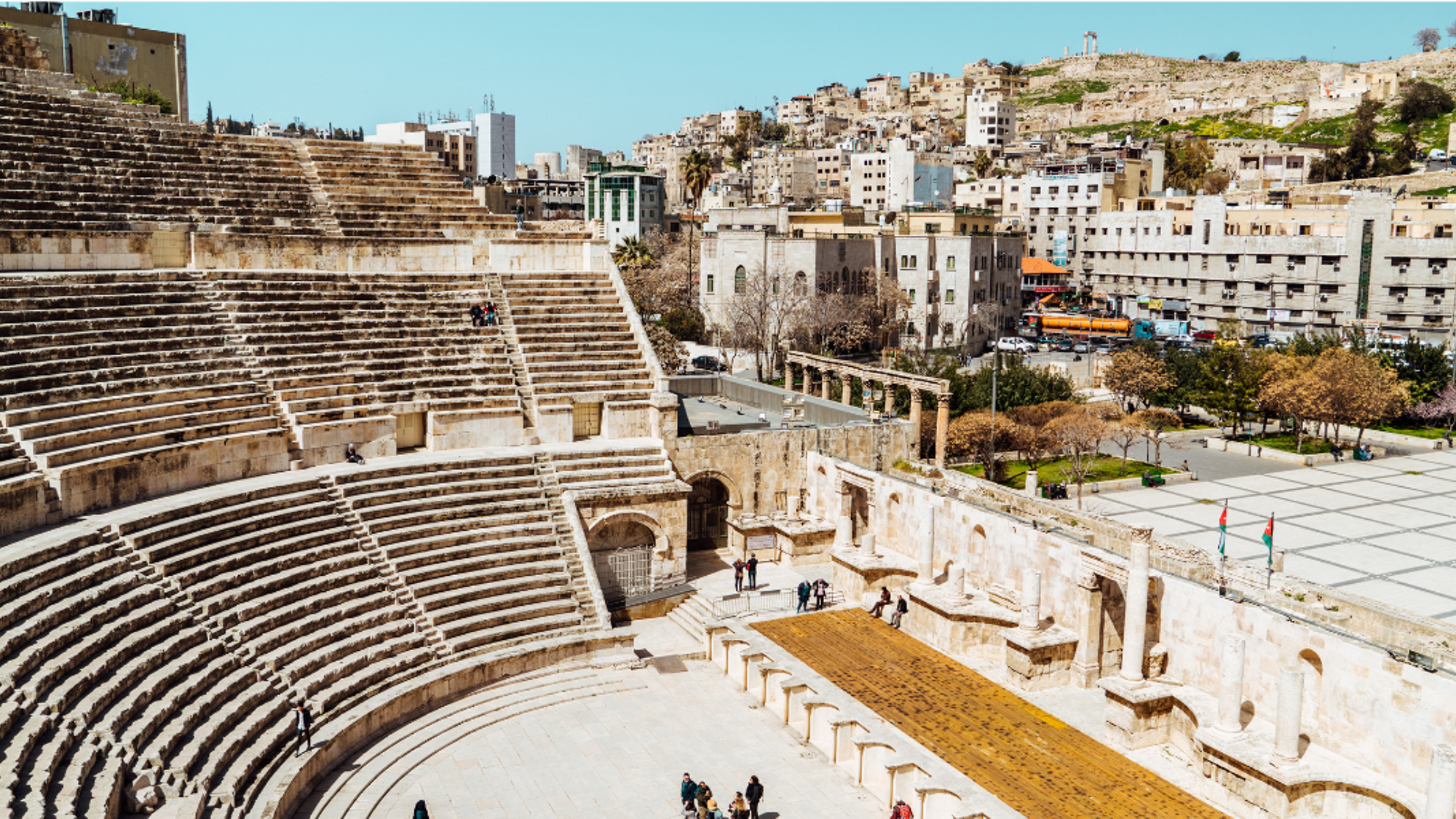 Le théâtre romain d'Amman