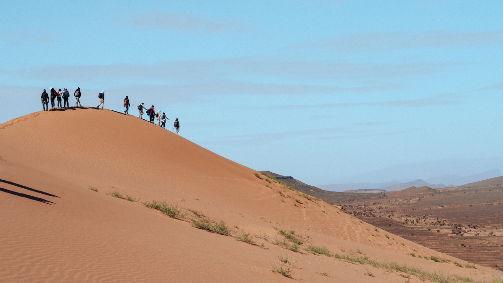Randonnez dans les dunes