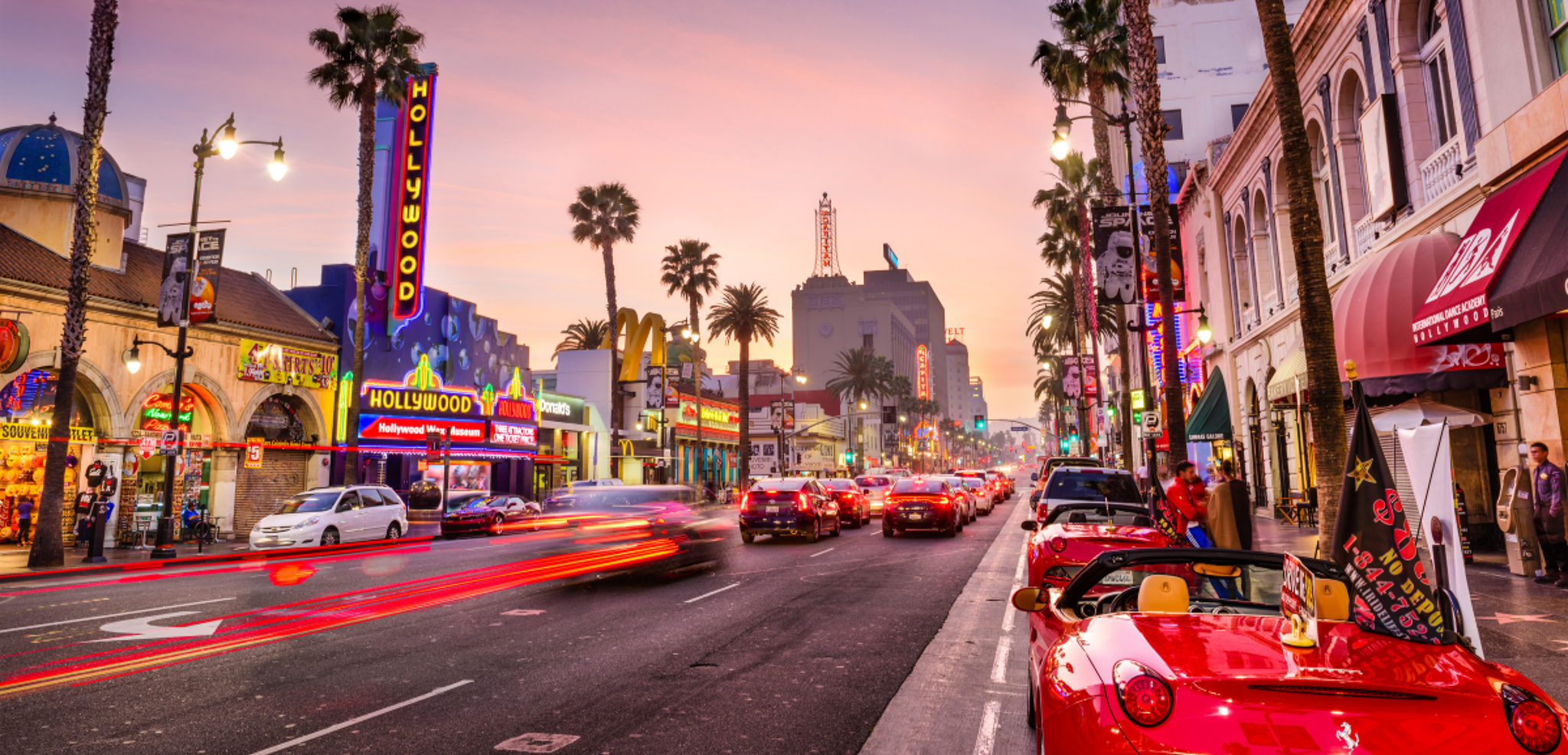 Les fameuses artères de Los Angeles (départs jusqu'à octobre 2025 uniquement)