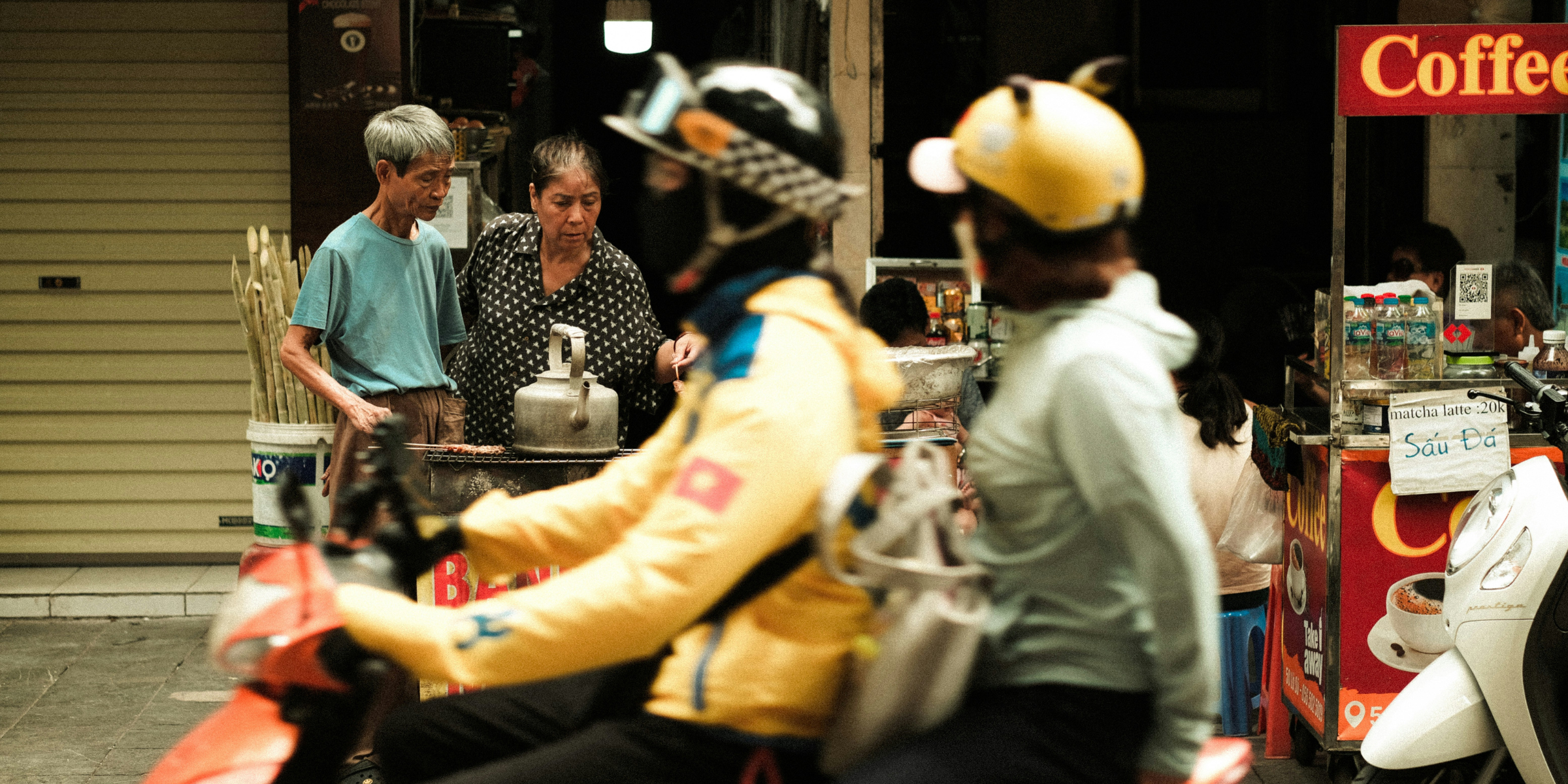 Food tour en moto, Hanoï, Vietnam 