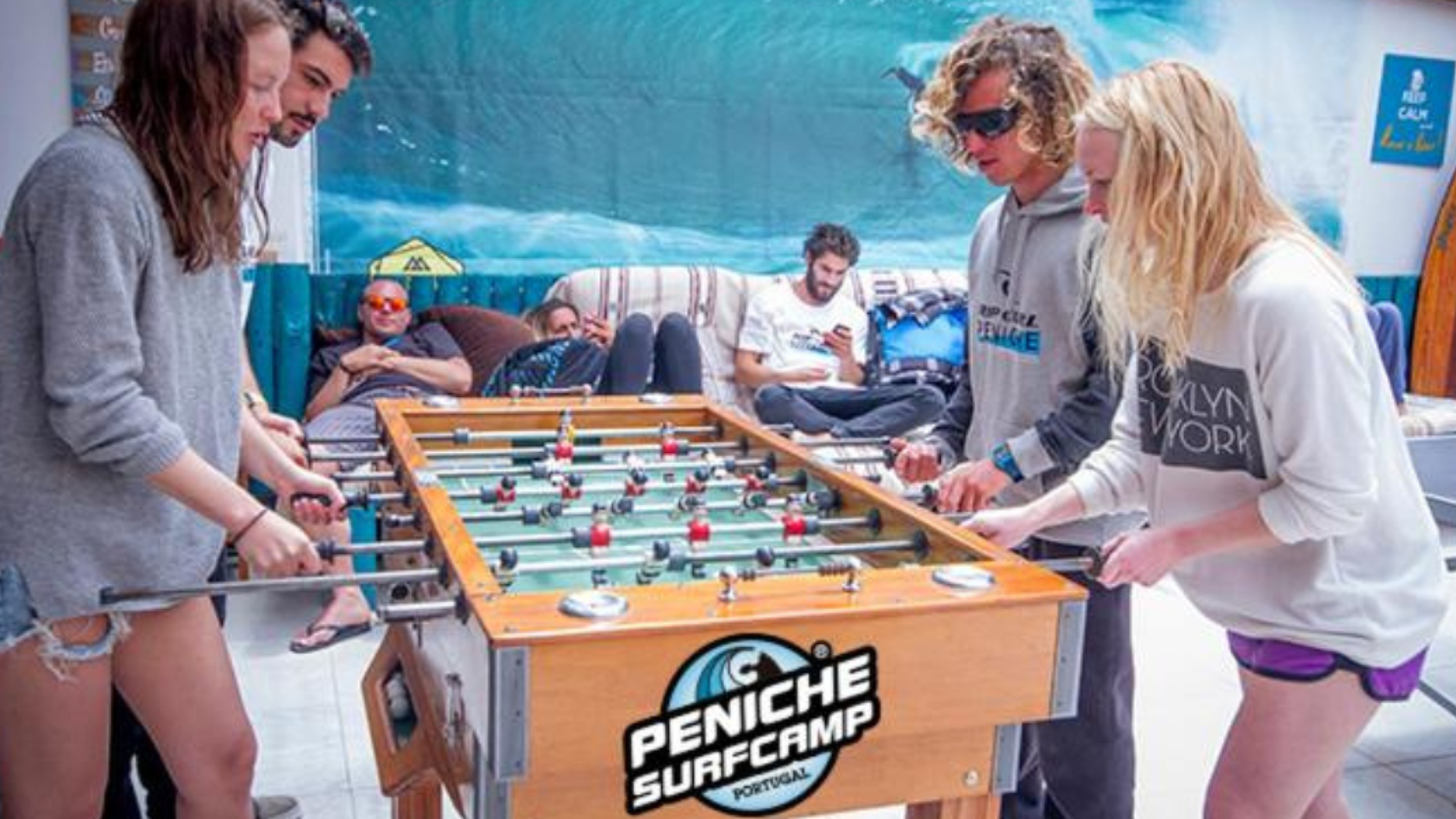 De retour au surf camp