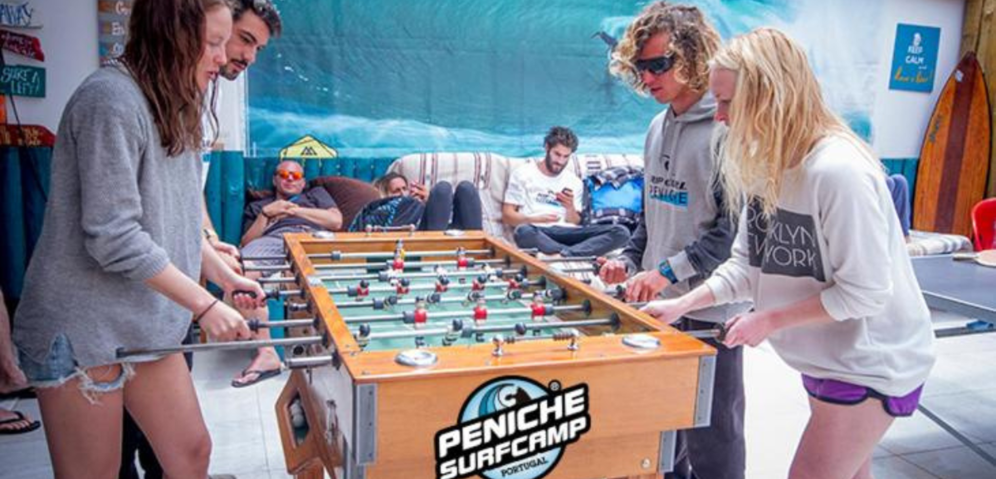 De retour au surf camp