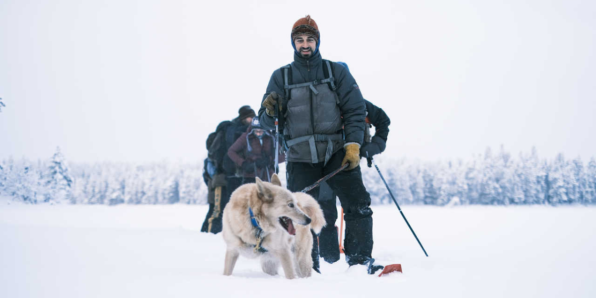 Une journée en cani-rando - jour 4   