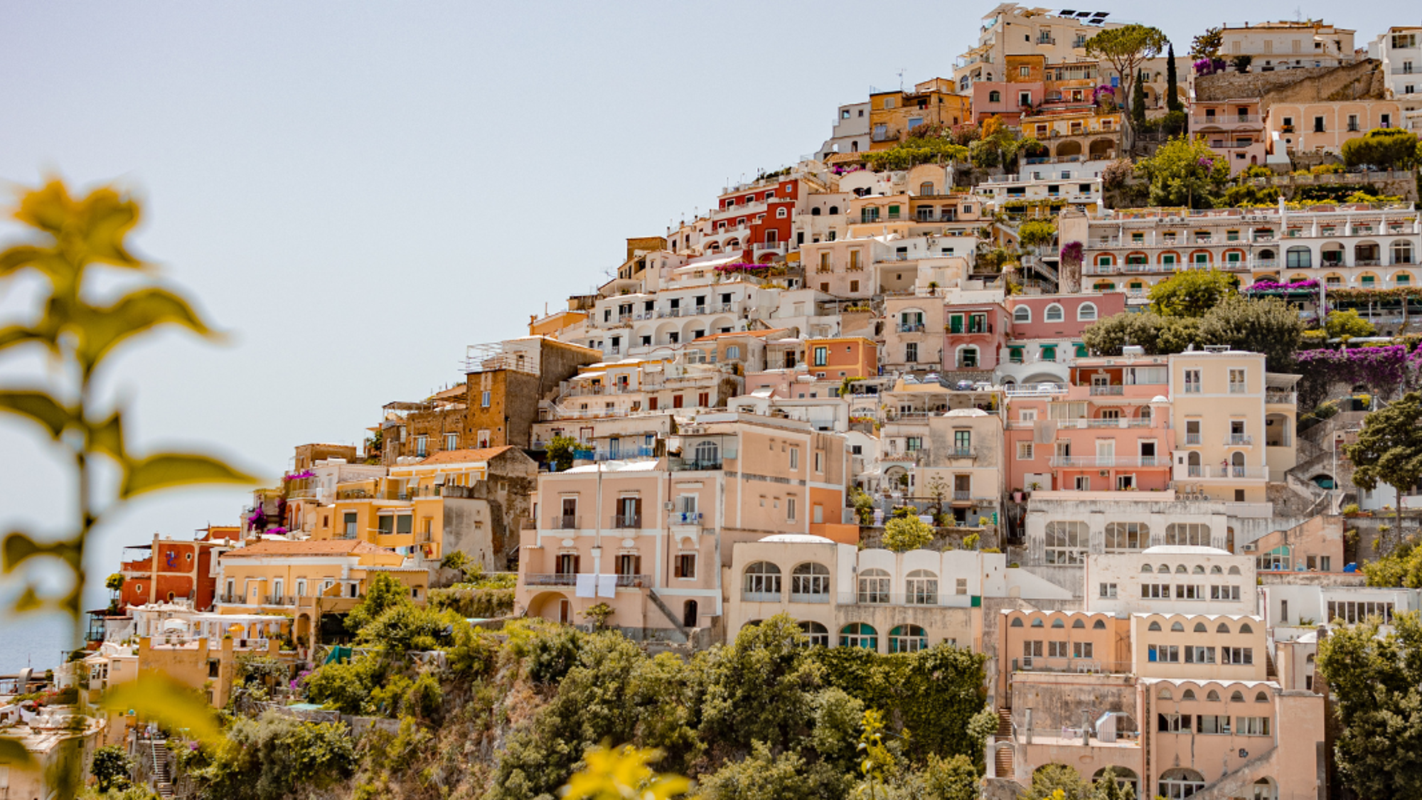 Jusqu'à Positano, village suspendu