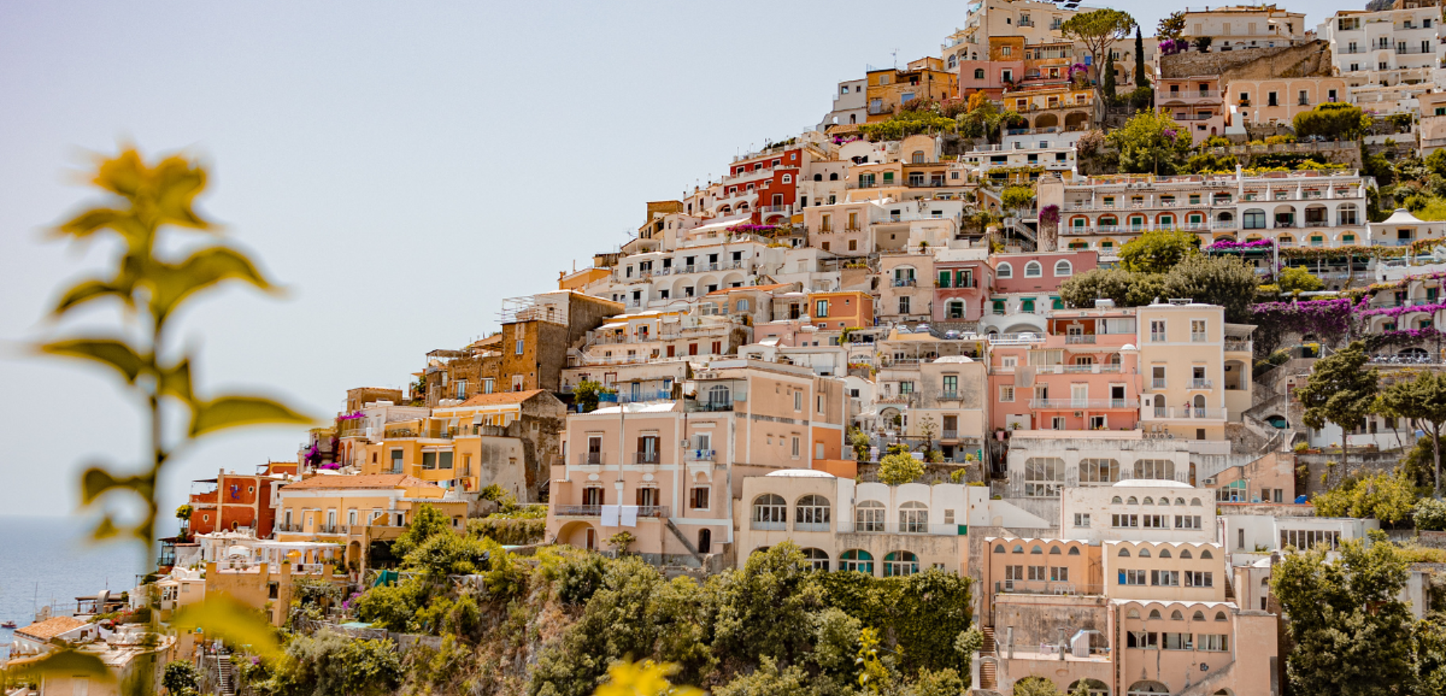 Jusqu'à Positano, village suspendu
