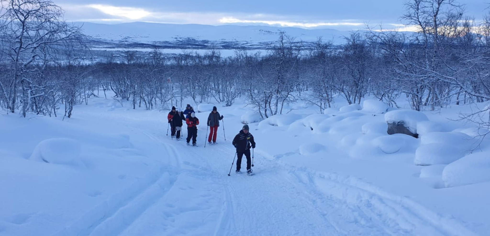 Des randonnées en raquettes à travers les paysages immaculés - Jours 3 et 4