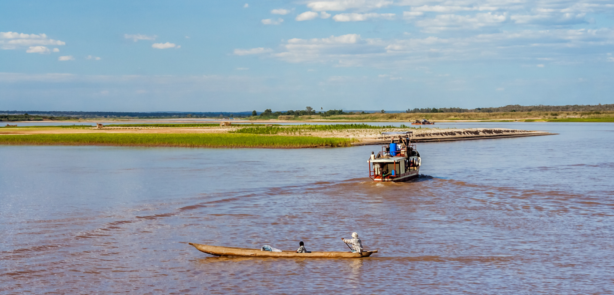 Fleuve Tsiribihina, Madagascar
