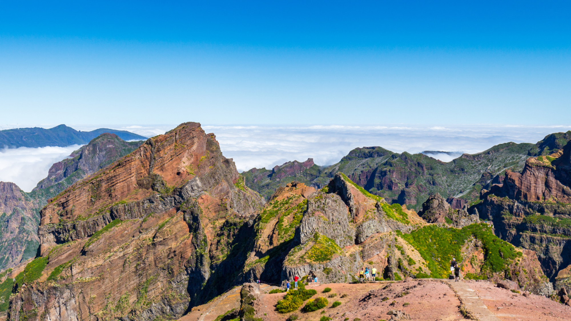Sur le toit de Madère - Pico Ruivo