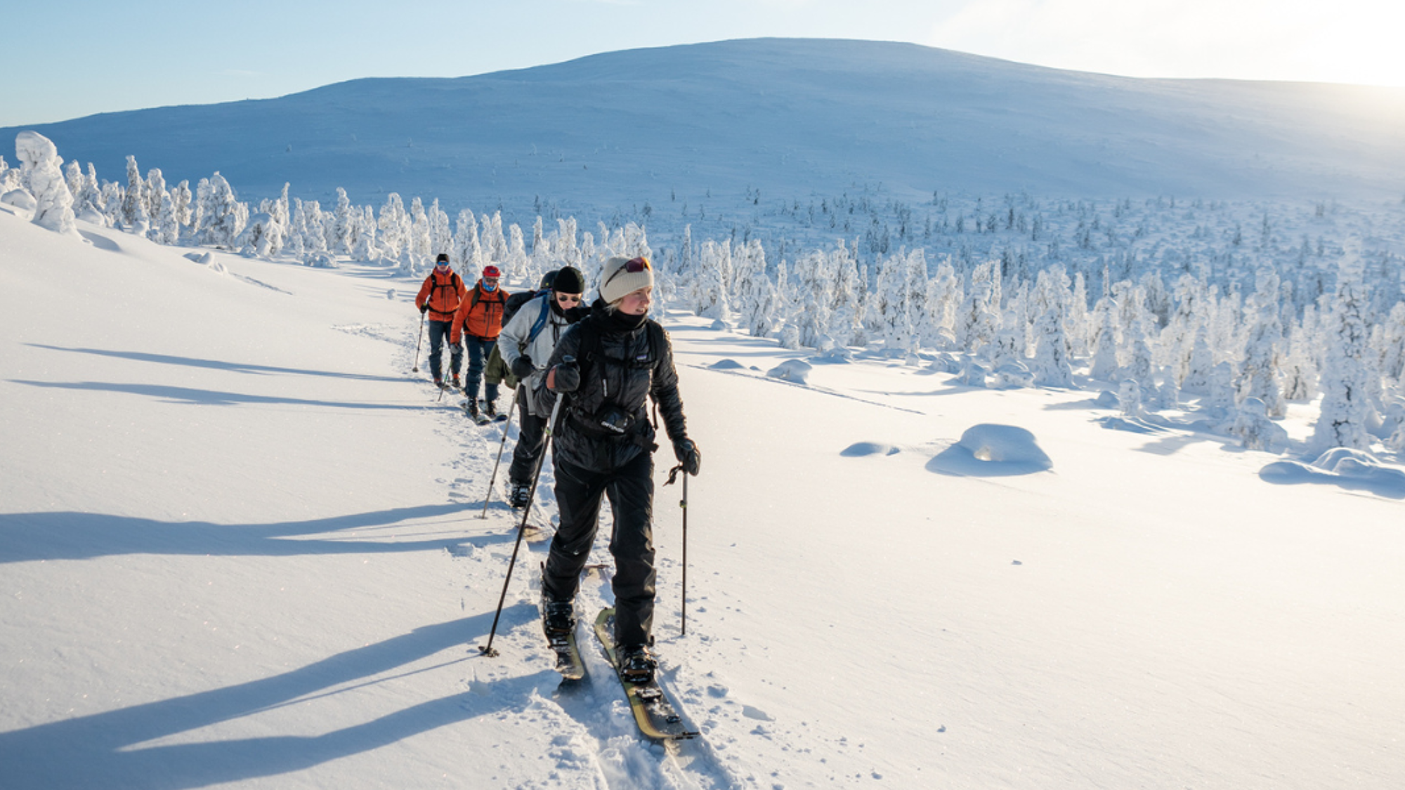 Une balade en ski de fond (en supplément, voir options) - jours 2 à 7