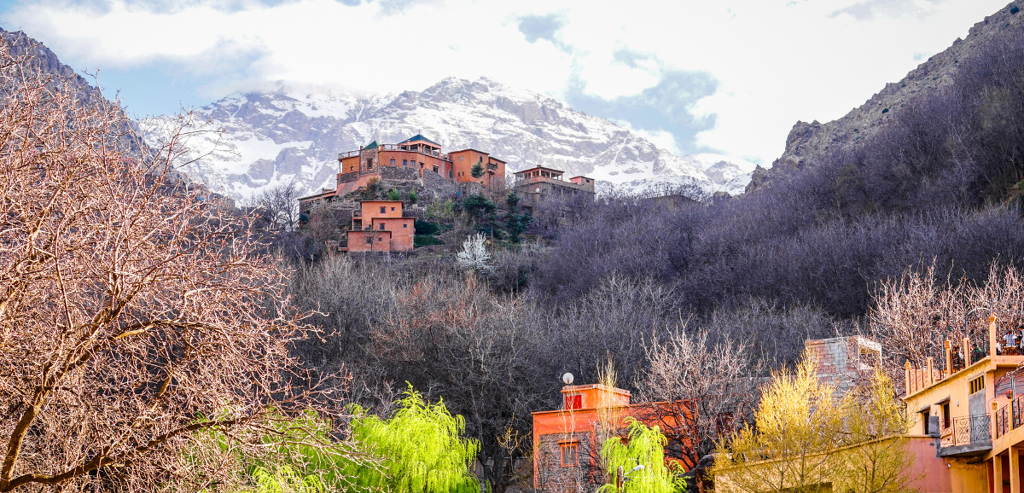 La descente sur le village d'Imlil - jour 5