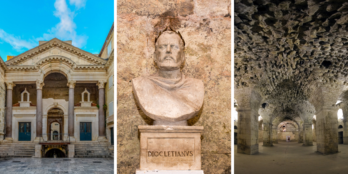 Direction Split : votre guide vous emmène au palais de Dioclétien