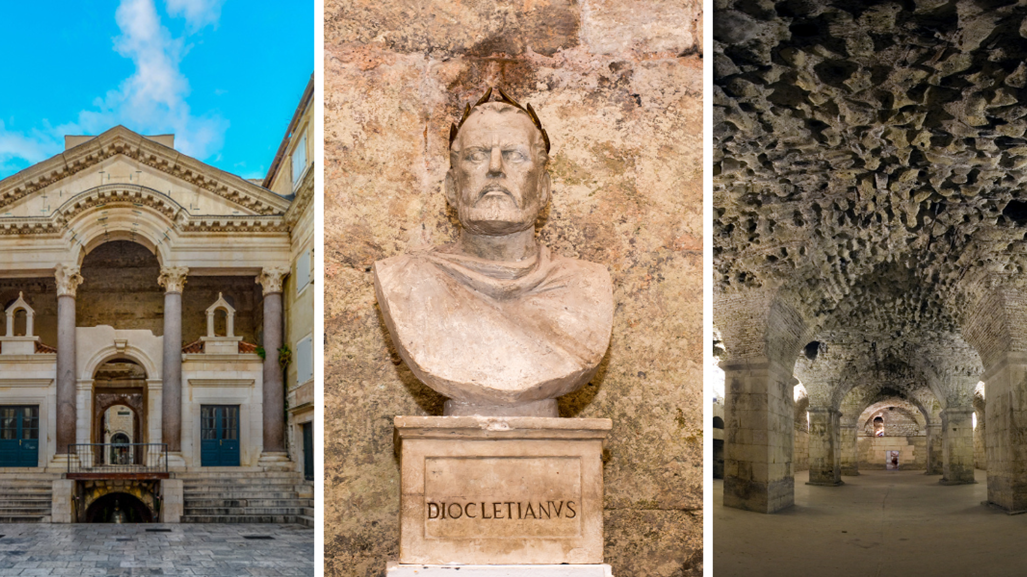 Direction Split : votre guide vous emmène au palais de Dioclétien