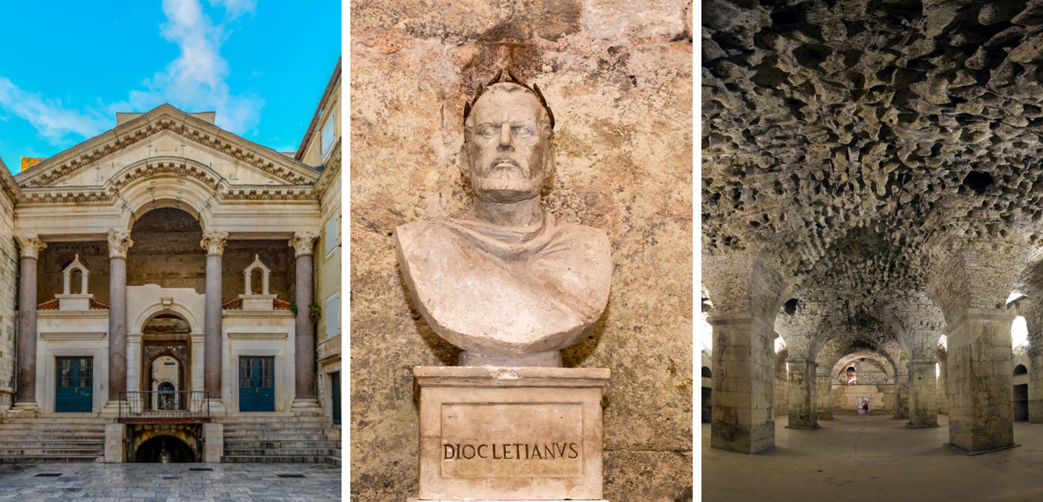 Direction Split : votre guide vous emmène au palais de Dioclétien