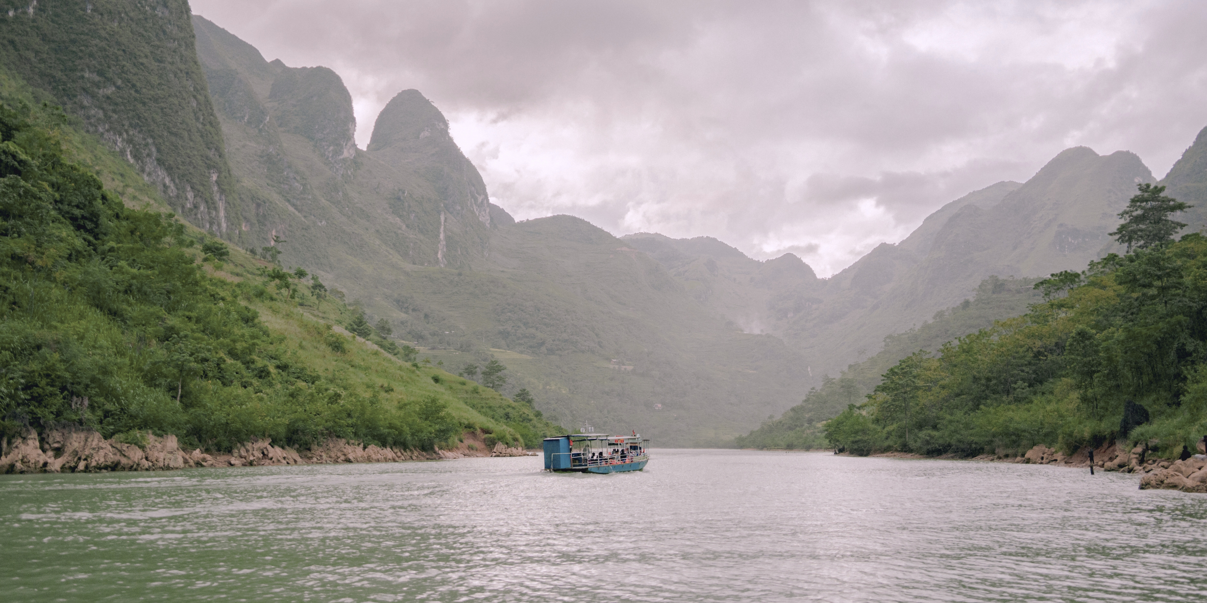 Rivière Nho Que, Ha Giang, Vietnam 