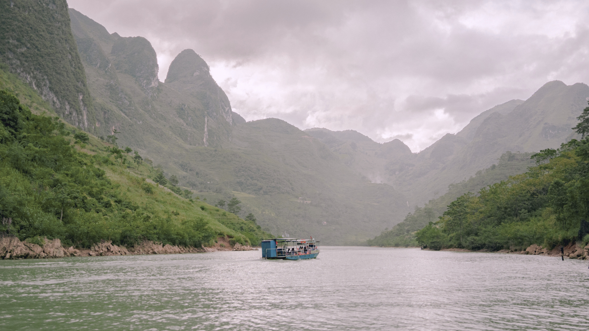 Rivière Nho Que, Ha Giang, Vietnam
