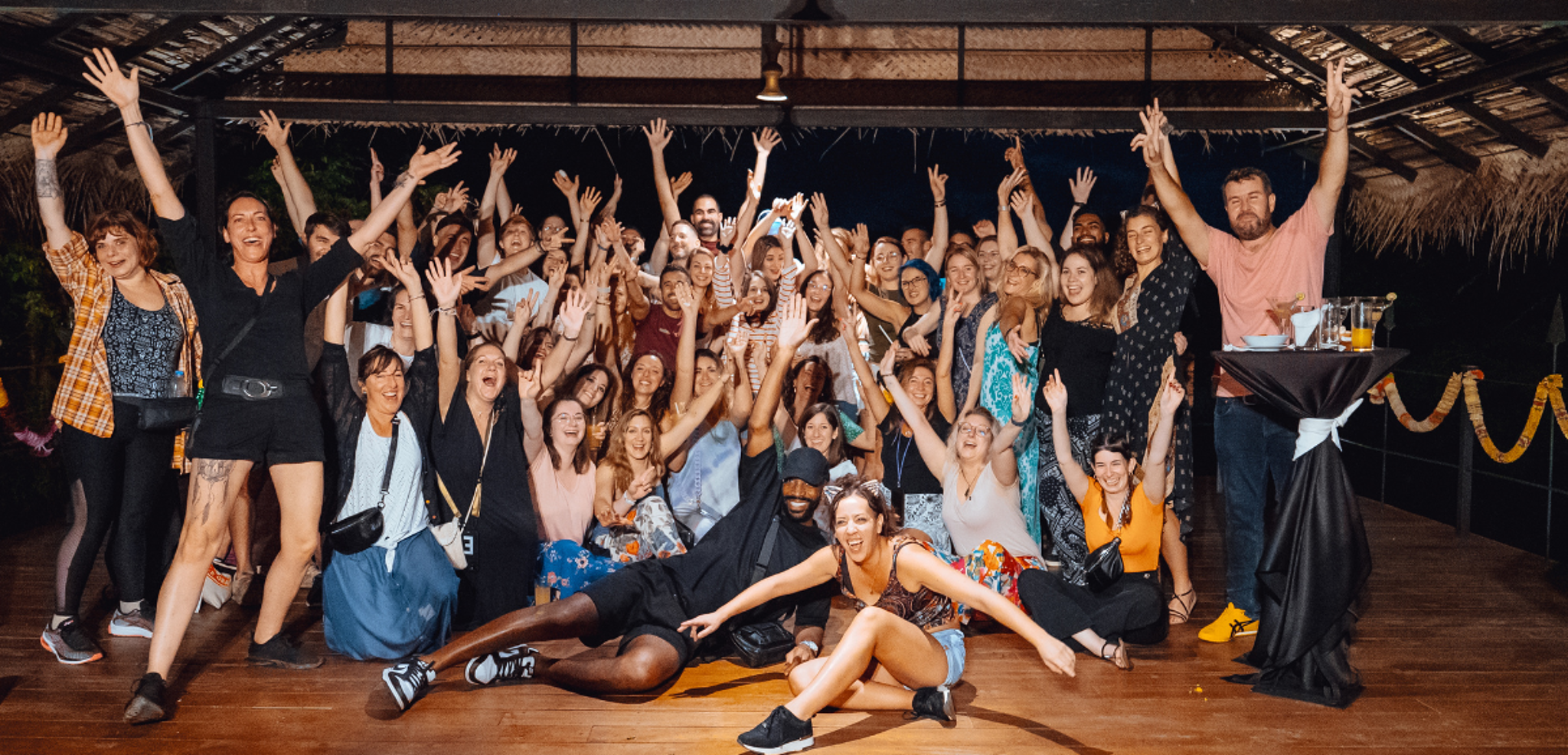 A chaque étape une soirée, l'occasion de faire la fête !