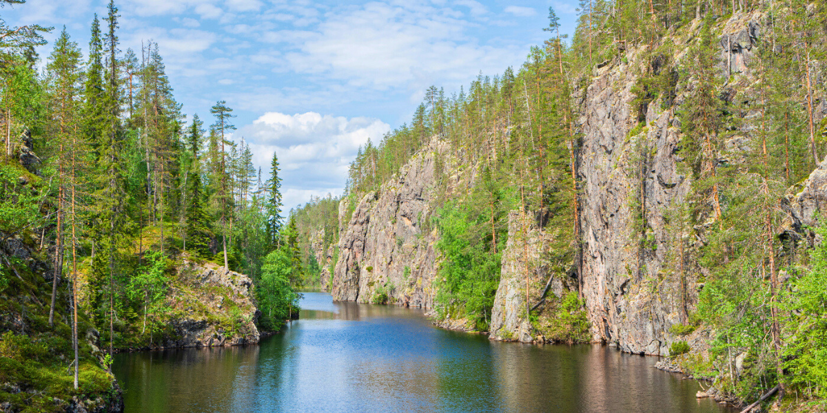 ...dans le canyon de Julma-Ölkky 