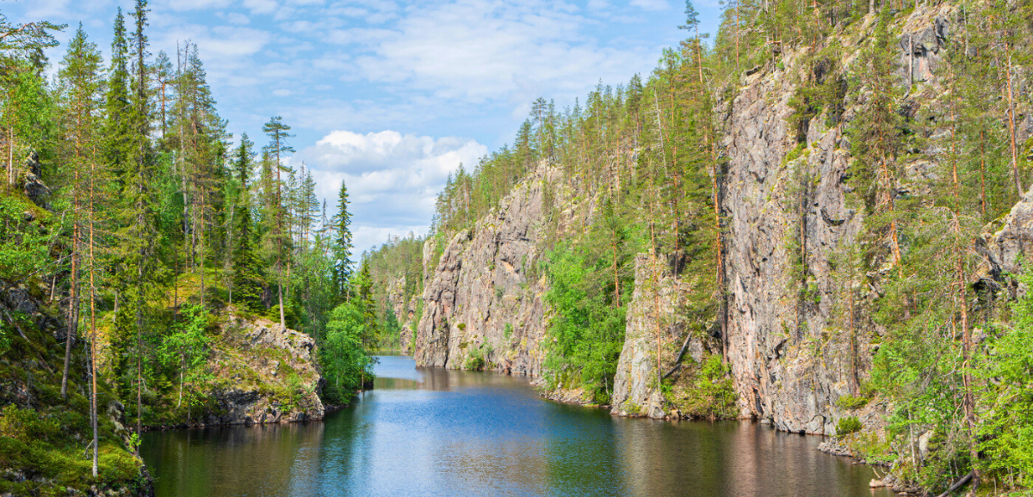 ...dans le canyon de Julma-Ölkky