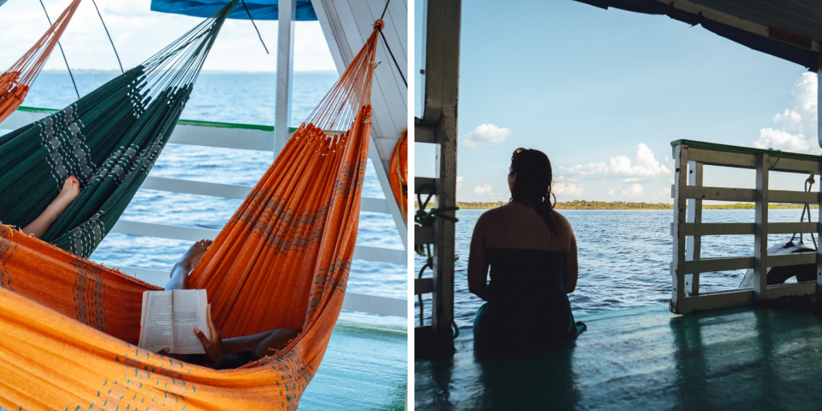 Un bon bouquin, un hamac, la nature... elle est pas belle, la vie sauvage ?