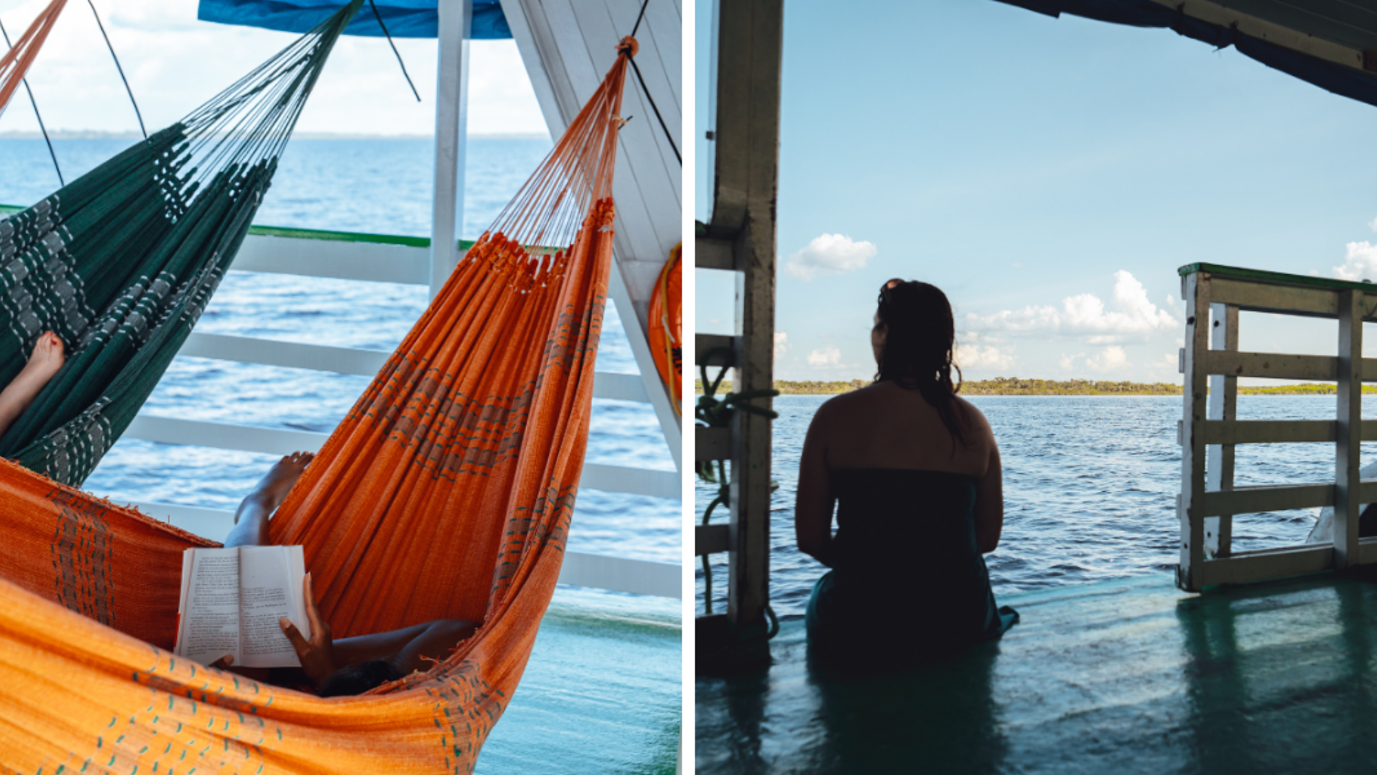Un bon bouquin, un hamac, la nature... elle est pas belle, la vie sauvage ?