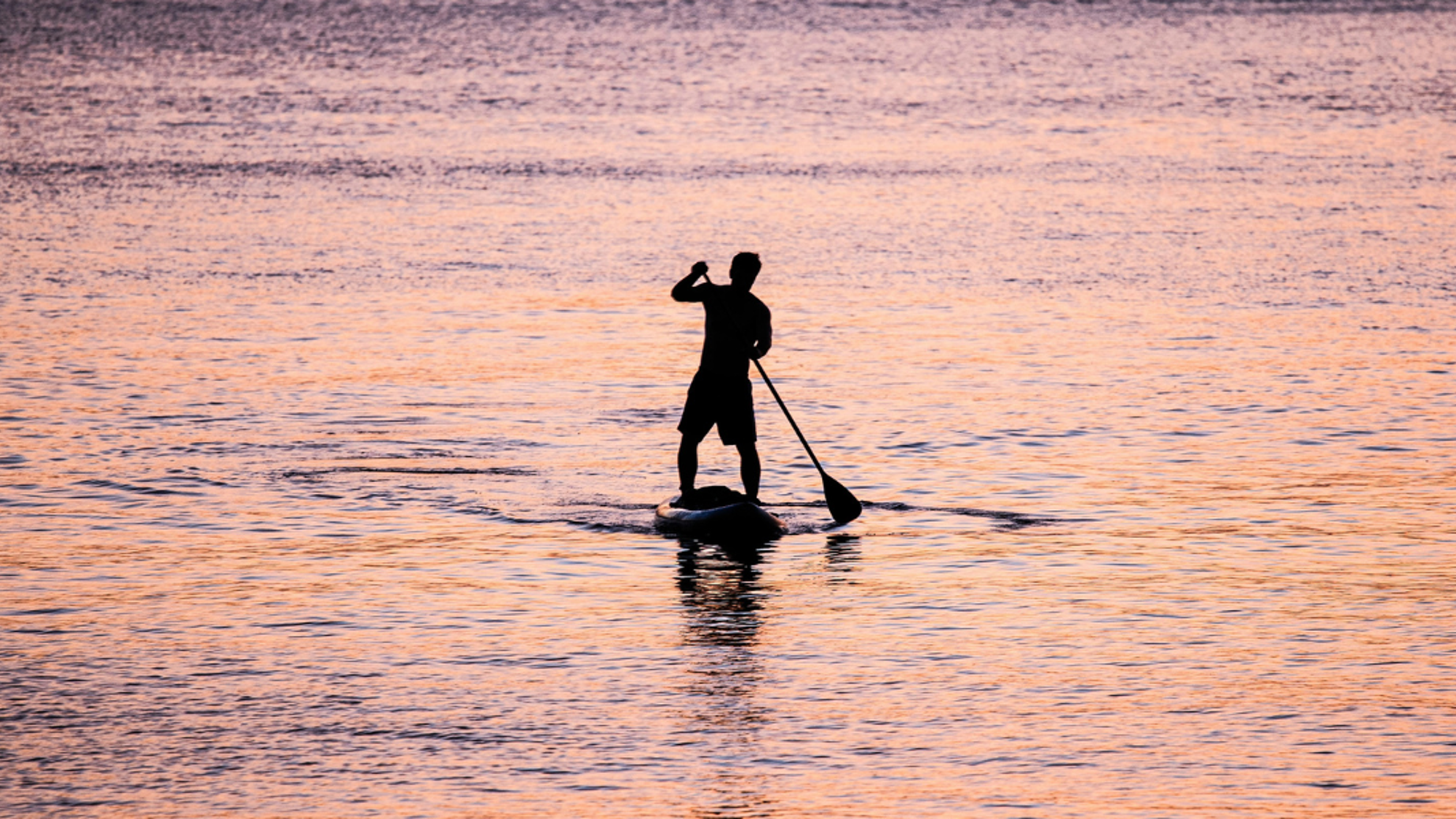 Les couchers de soleil sur ton paddle - jours 2 à 7