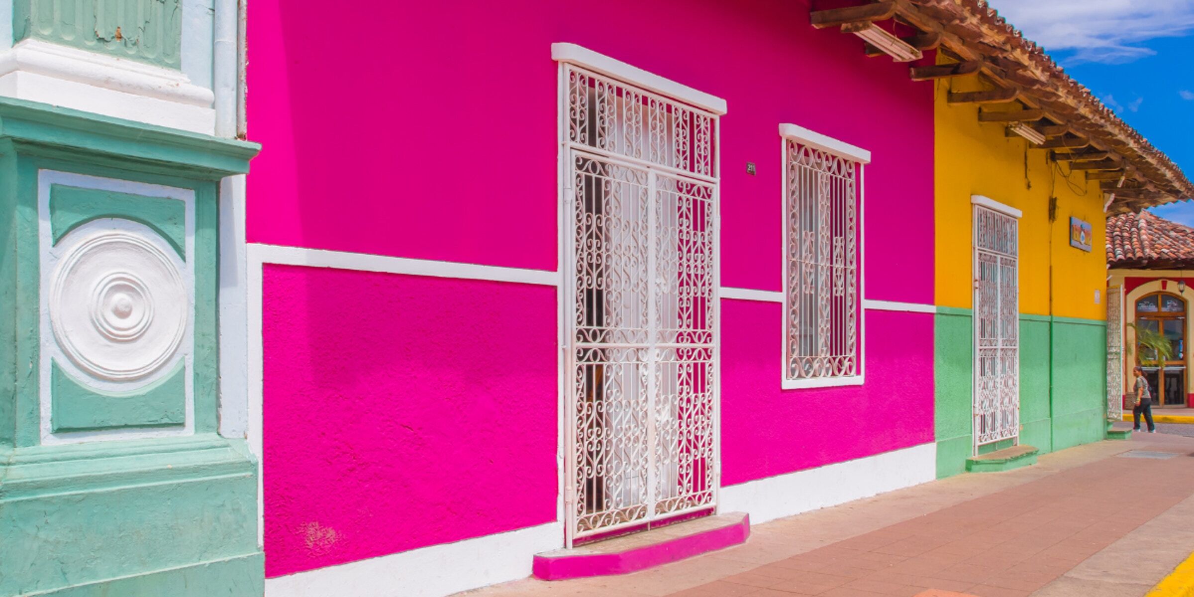 ... Et toujours des maisons colorées !