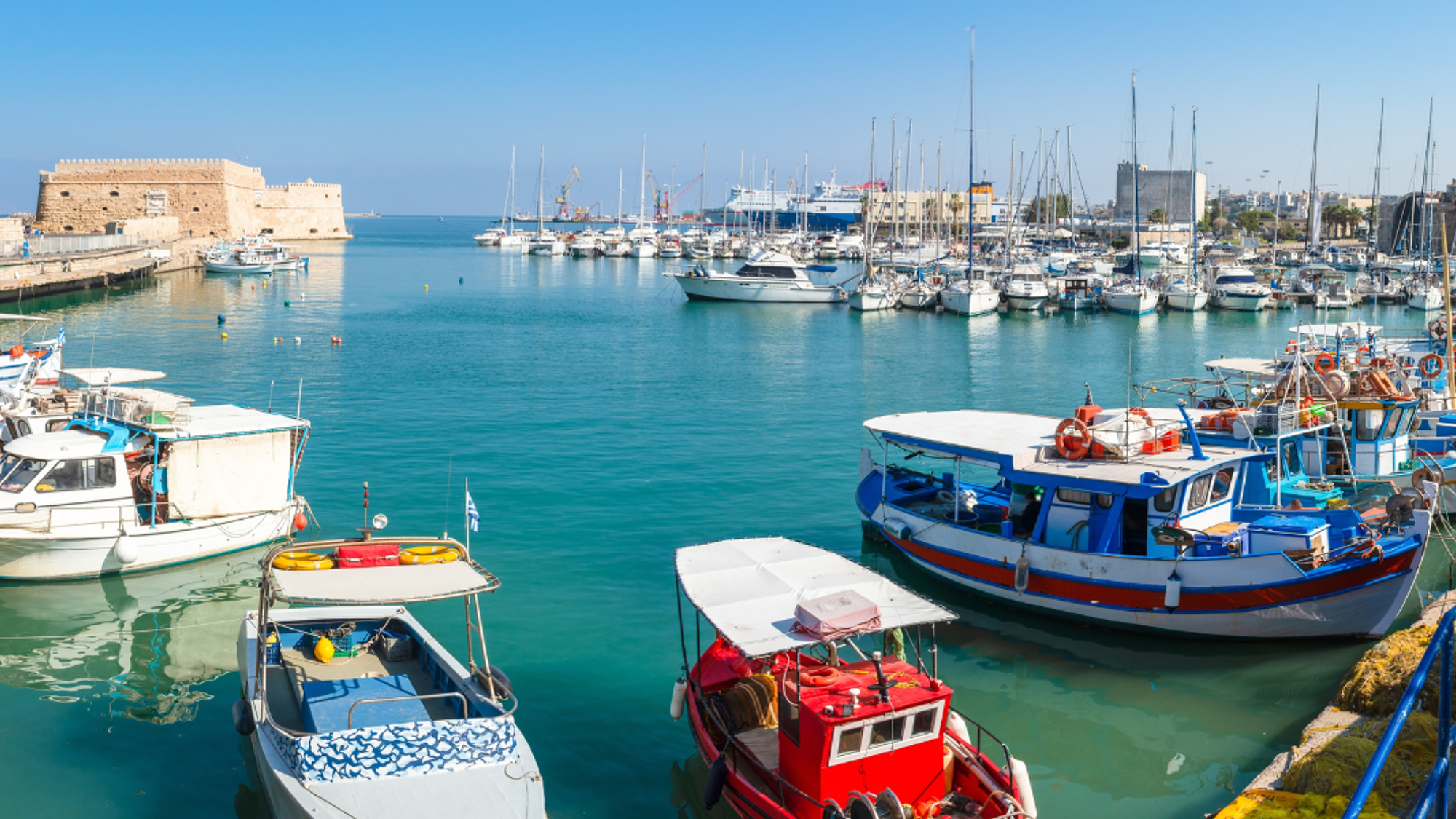 La visite libre d'Héraklion, jours 1, 7 et 8