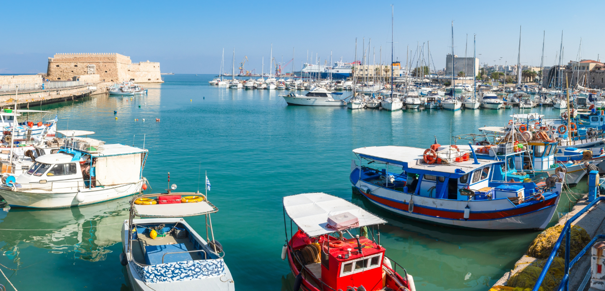 La visite libre d'Héraklion, jours 1, 7 et 8