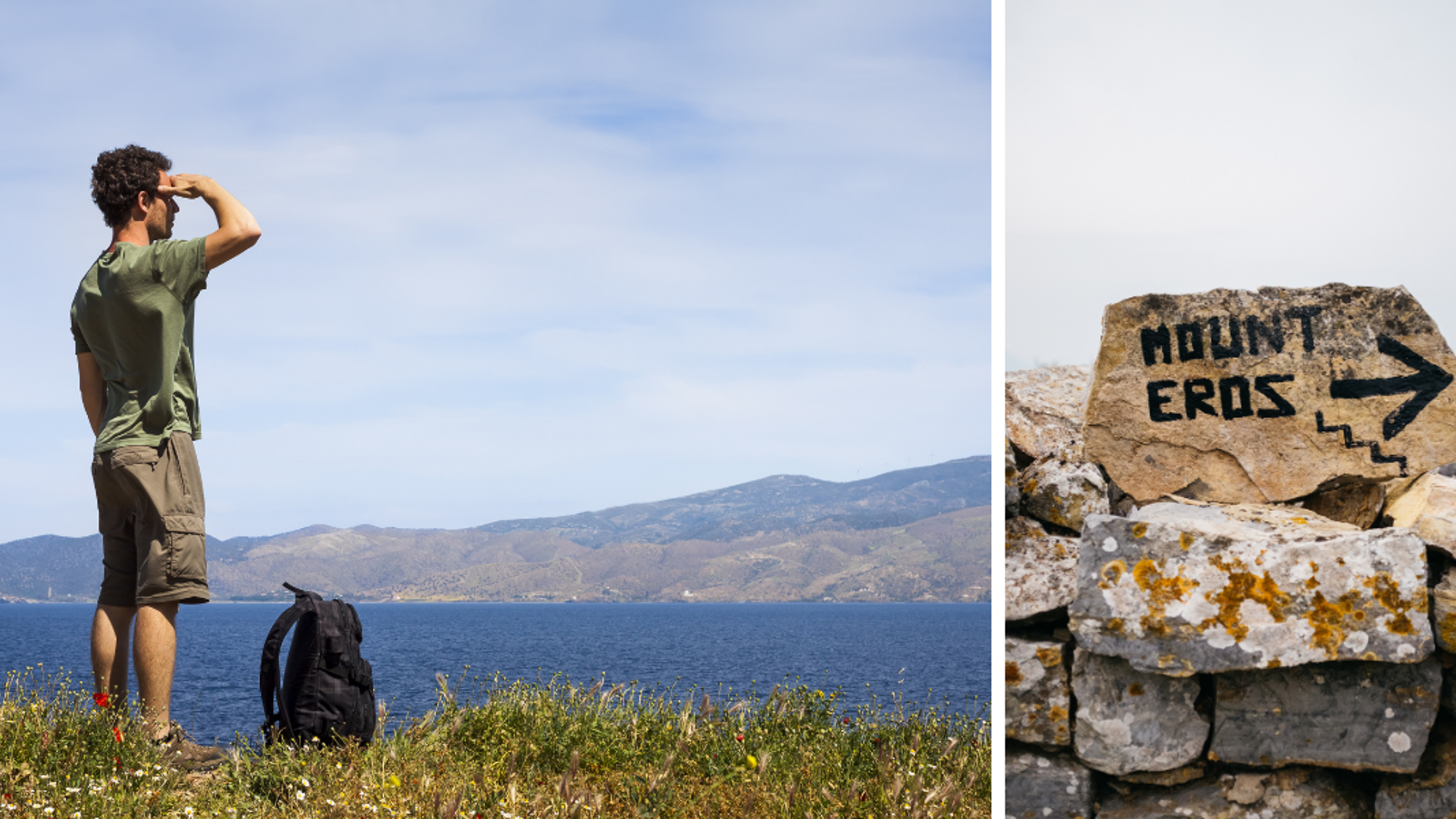 En randonnée à Hydra