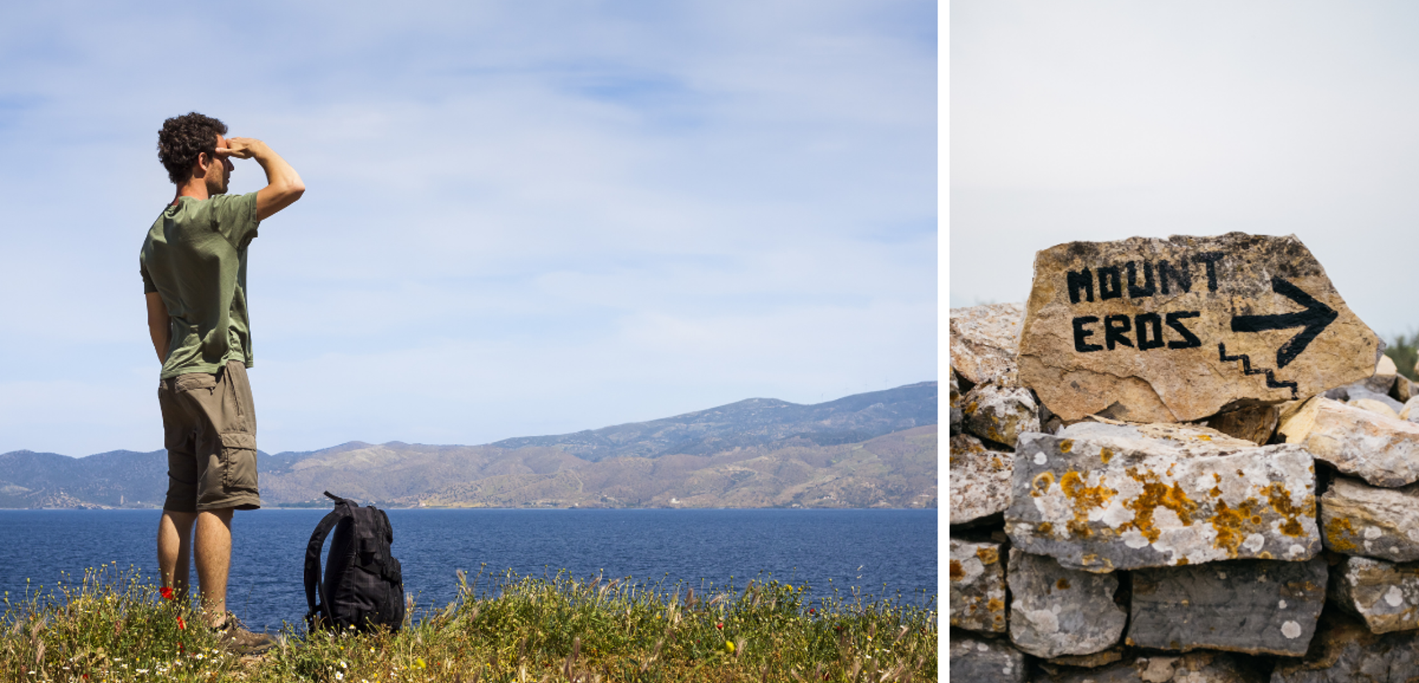 En randonnée à Hydra