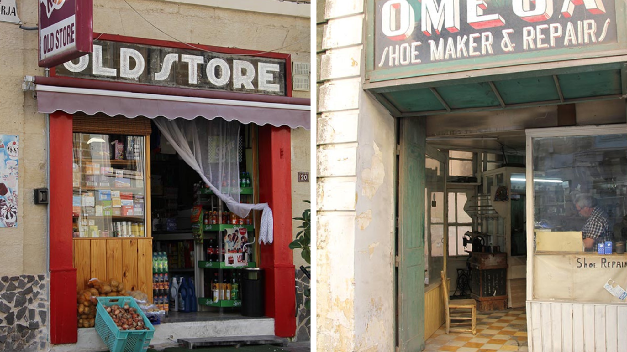 Ambiance locale au détour d'une ruelle