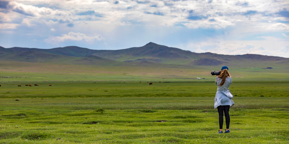 Dans le soum de Bayandelger 