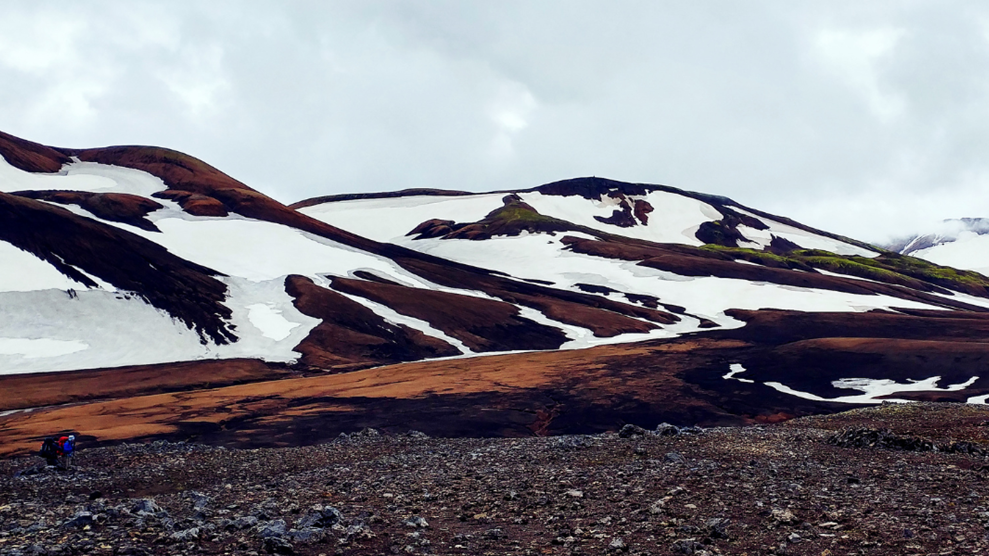 La caldeira volcanique de Hrafntinnusker - Jour 4
