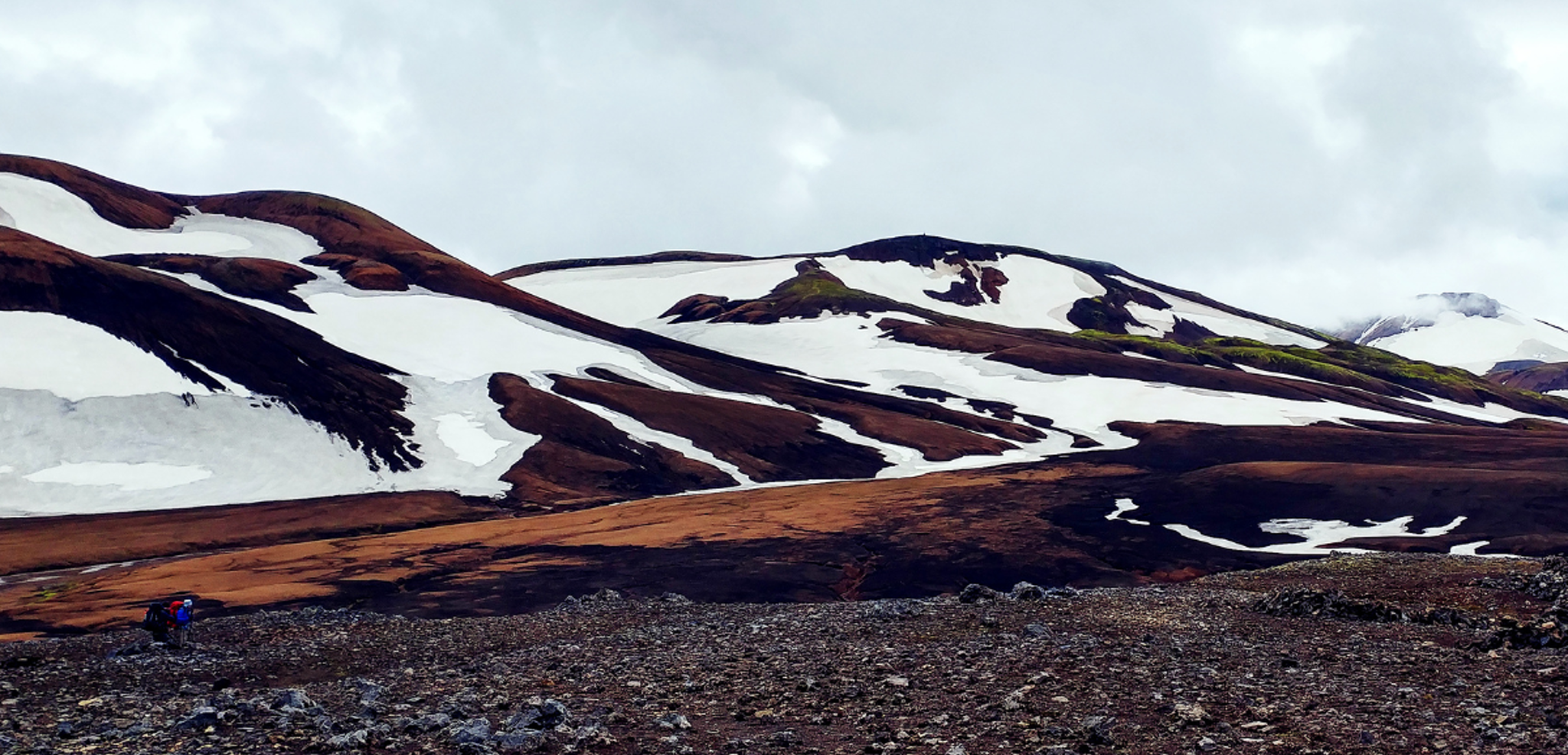 La caldeira volcanique de Hrafntinnusker - Jour 4